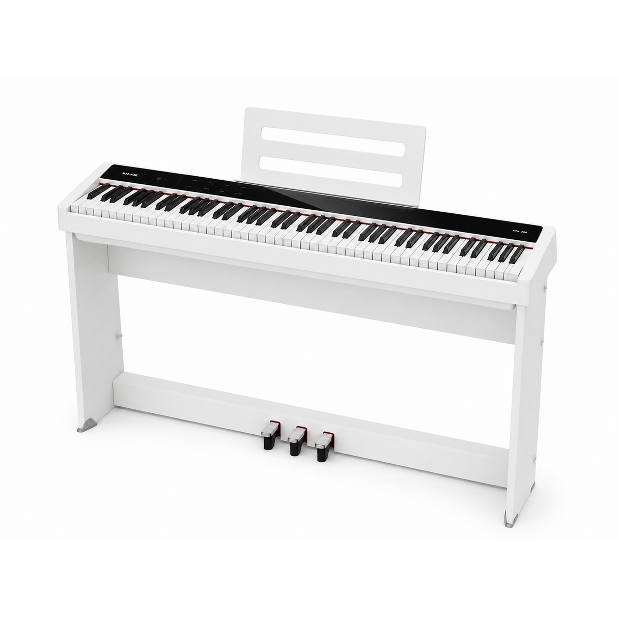 NUX NPK-200 Digital Stage Piano Set met NPS-2 Standaard, 88 Toetsen