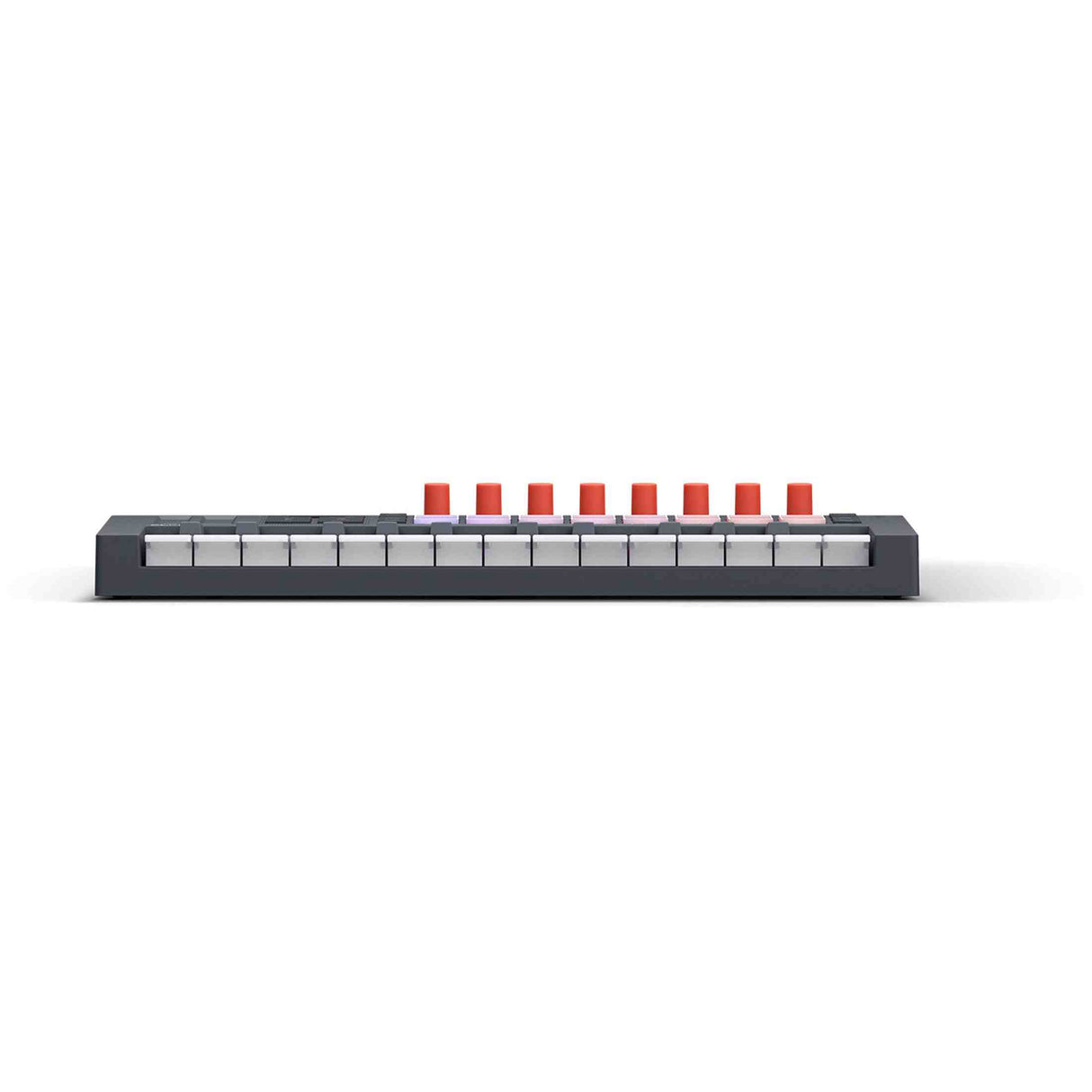 Novation FLkey2 Mini 25 toetsen, 16 pads, 8 knoppen, OLED display, grijs