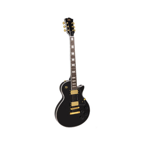 SX EH3-BK zwarte Custom Style elektrische gitaar LP-model
