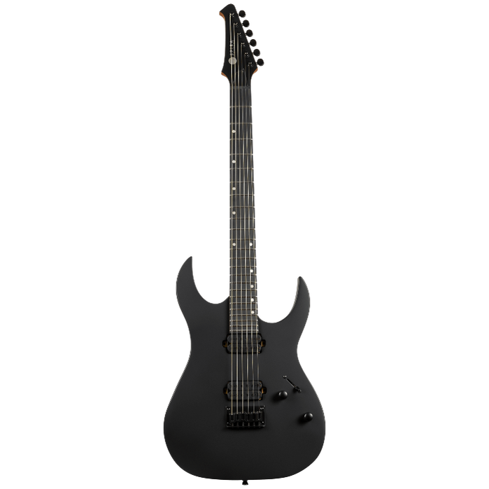 Spira Guitars S-400 MBK Satin Black elektrische gitaar