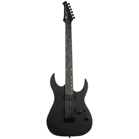 Spira Guitars S-400 MBK Satin Black elektrische gitaar