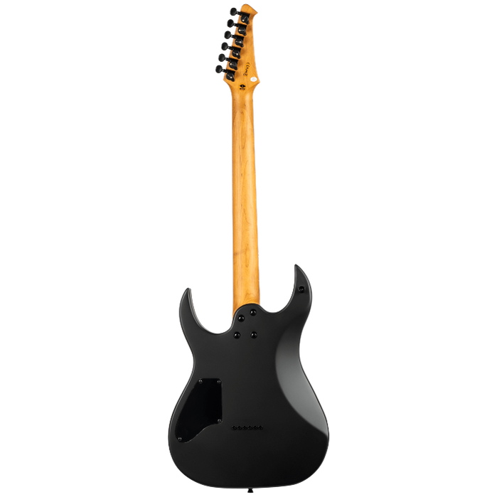 Spira Guitars S-400 MBK Satin Black elektrische gitaar