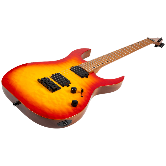 Spira Guitars S-500 QFB Fireburst elektrische gitaar