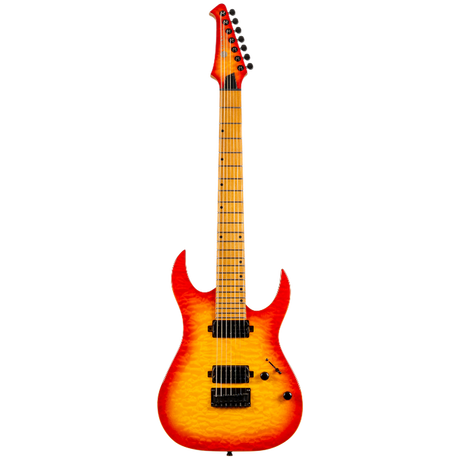 Spira Guitars S-507 QFB Fireburst elektrische gitaar ST model