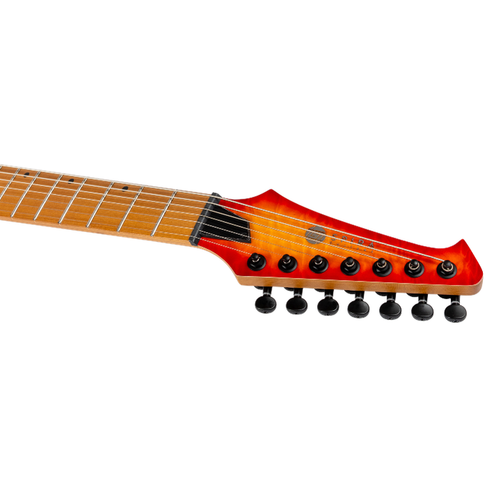 Spira Guitars S-507 QFB Fireburst elektrische gitaar ST model