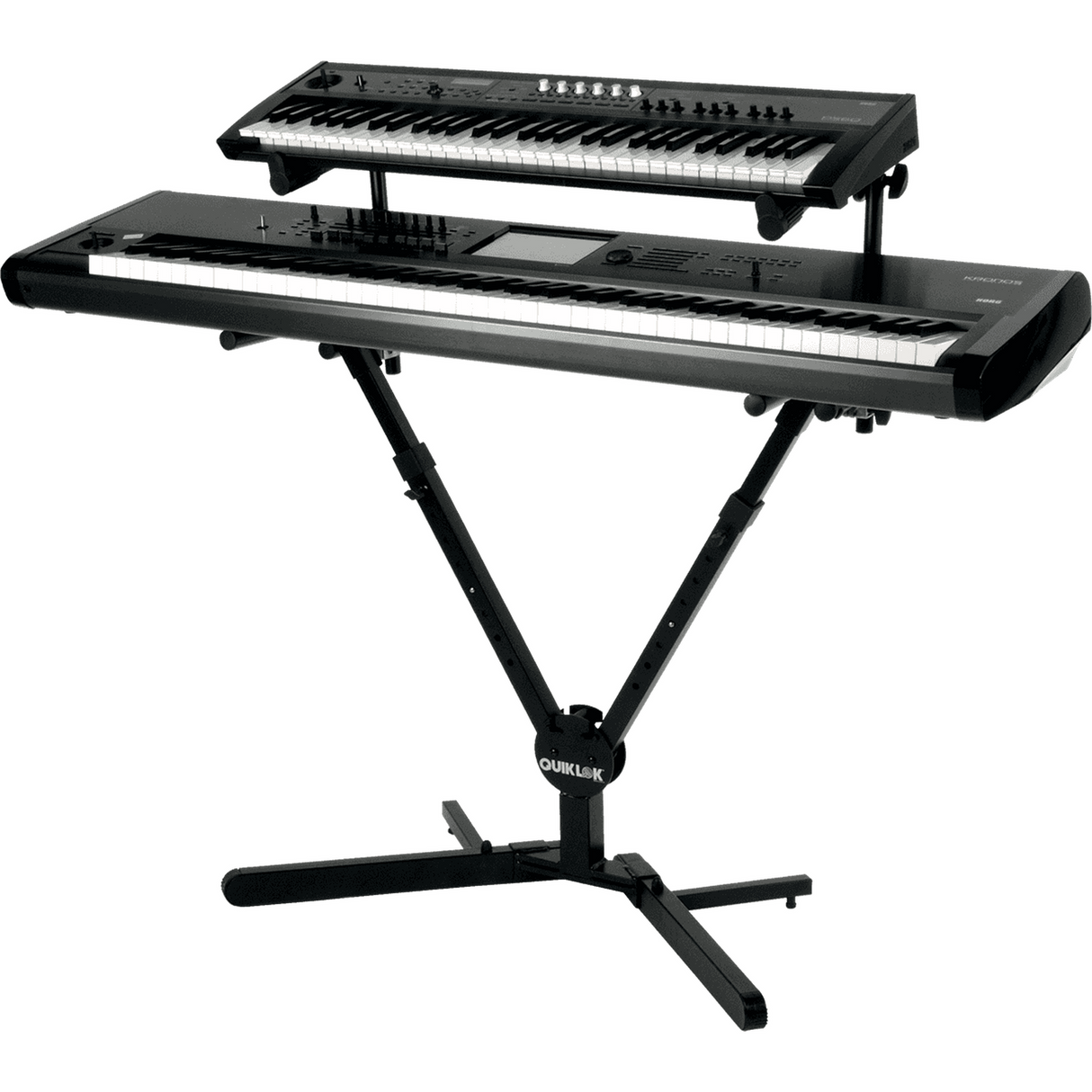 QUIKLOK QLY42 Keyboardarm – Voor QLY40 Standaard, Verstelbaar, Zwart