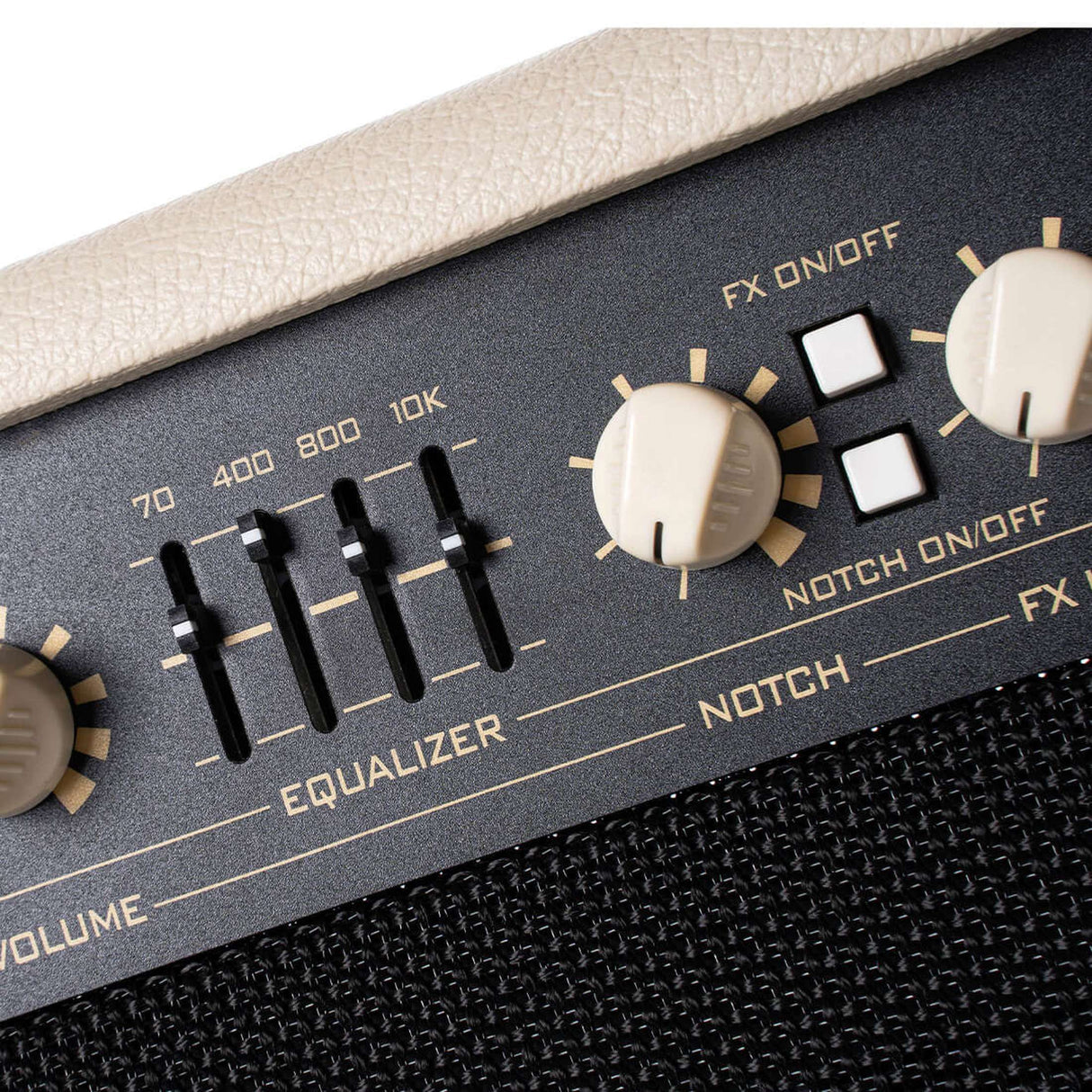 Cort AF60 60W Akoestische Gitaarversterker met 2x 8 inch Speakers, Tweeters en DSP Effecten
