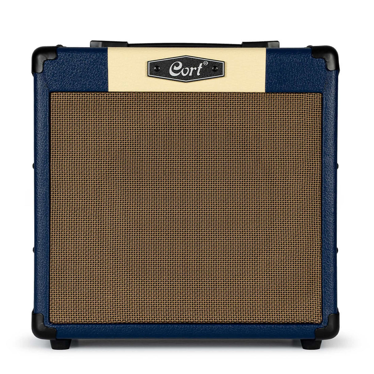 Cort CM15RDB 15W Gitaarversterker met 8 inch Speaker, Reverb en 2 Kanalen Dark Blue