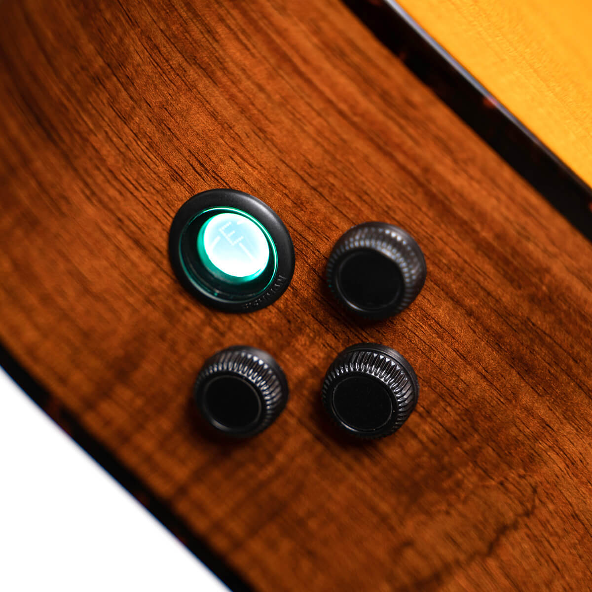 Cort Luxe II Frank Gambale Signature – Massieve Adirondack Top, Flamed Blackwood & Fishman Flex Blend