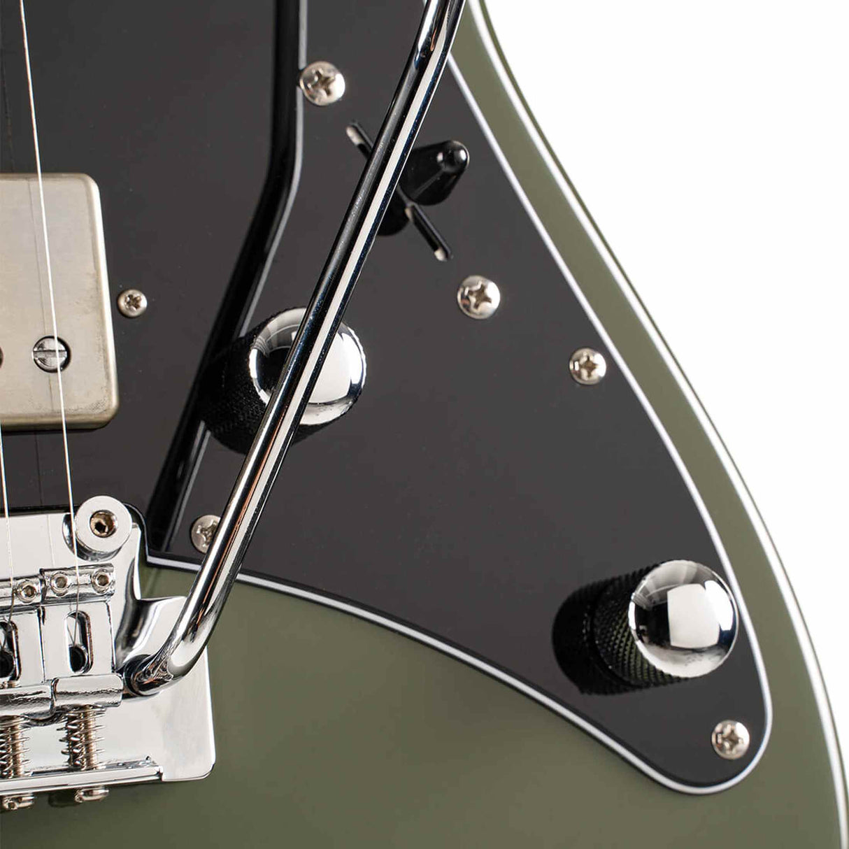 Cort G250SE ODG Elektrische Gitaar HSS Linden Roasted Maple Olive Dark Green met 2-Punts Tremolo