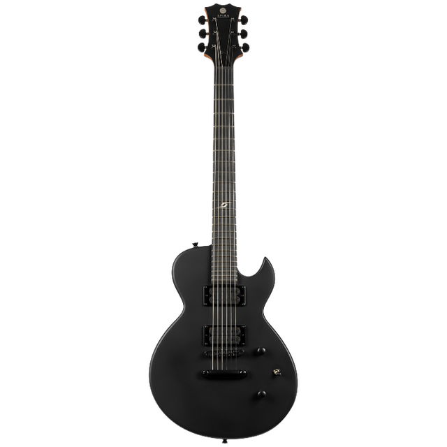 Spira Guitars L-400 MBK Satin Black elektrische gitaar