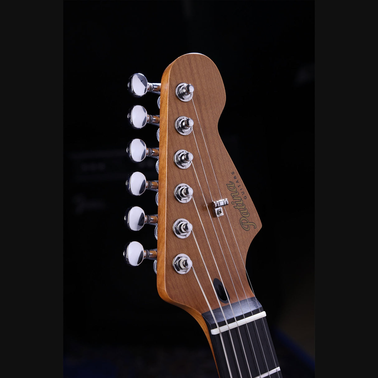 Patina PS-7 PP R S-style Elektrische Gitaar HSS Alnico V Nitro Relic Paulownia Body Roasted Maple Hals Paars