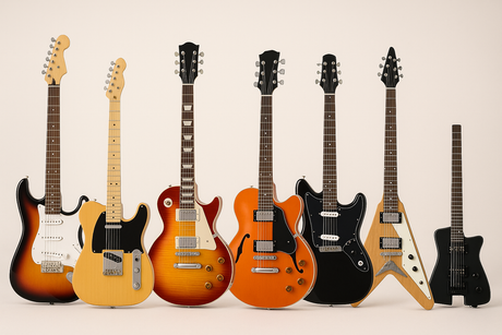 Welke elektrische gitaren zijn er?