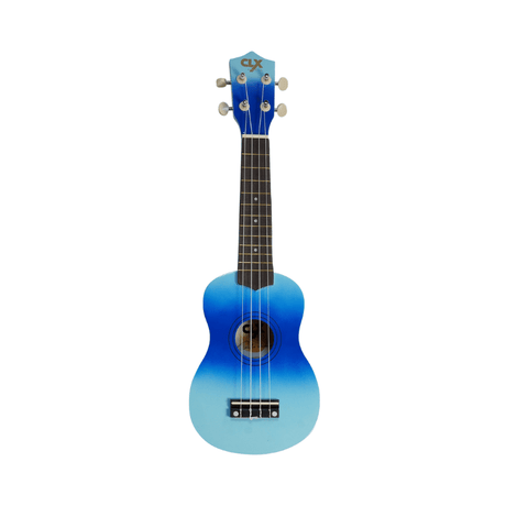 CLX Calista DC3 sopraan ukulele blauw