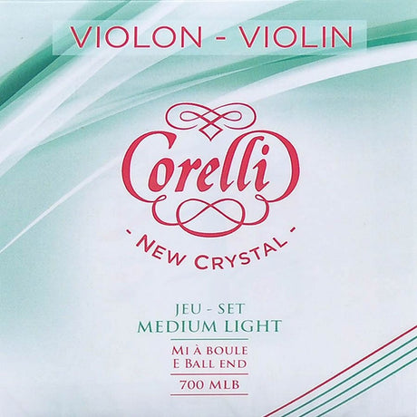 Corelli CO-700-MLB violin string set 4/4, medium light, consists of CO-721-ML, CO-702-ML, CO-703-ML and CO-704-ML