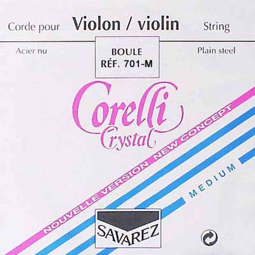 Corelli CO-701-M violin string E-1 4/4, medium, steel, loop end