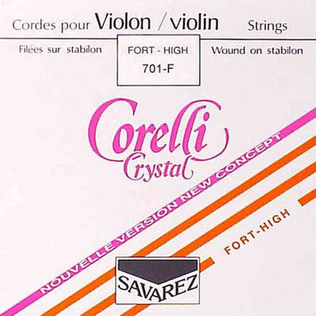 Corelli CO-701-F violin string E-1 4/4, heavy, steel, loop end