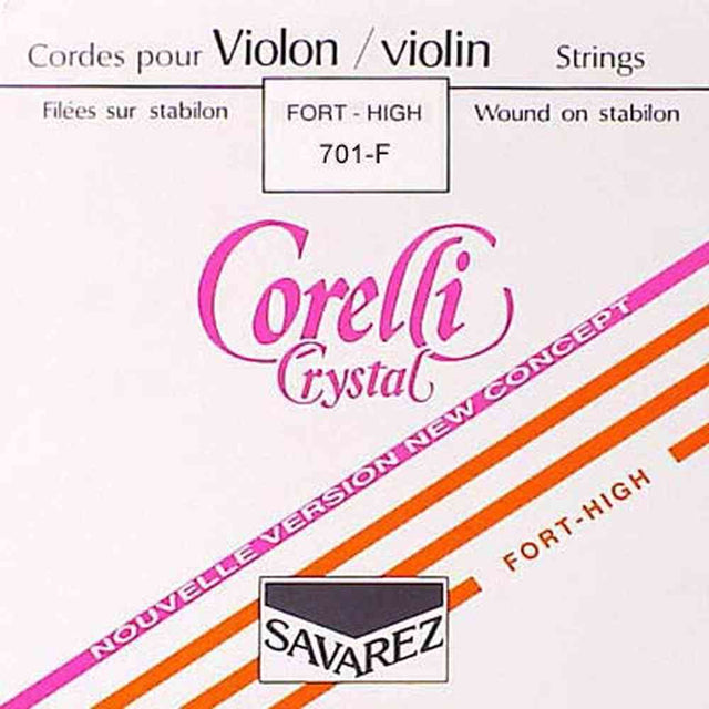 Corelli CO-701-F violin string E-1 4/4, heavy, steel, loop end