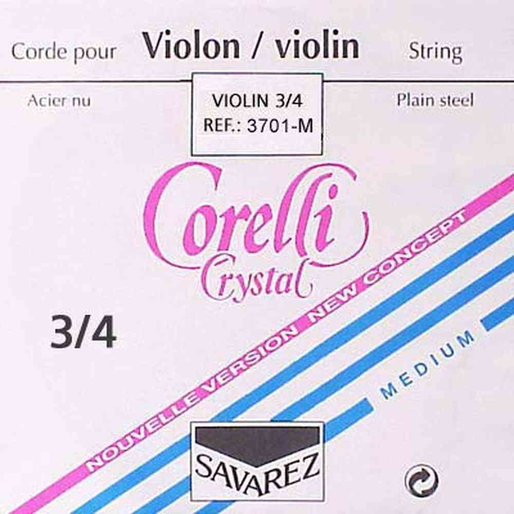 Corelli CO-3701-M violin string E-1 3/4, steel, ball end