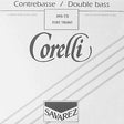 Corelli CO-393-TX double bass string B-3 4/4-3/4, TX-Series, heavy, solo, rope core, nickel