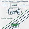 Corelli CO-300-A double bass string set 1/2, 100 cm., consists of CO-301-A, CO-302-A, CO-303-A and CO-304-A