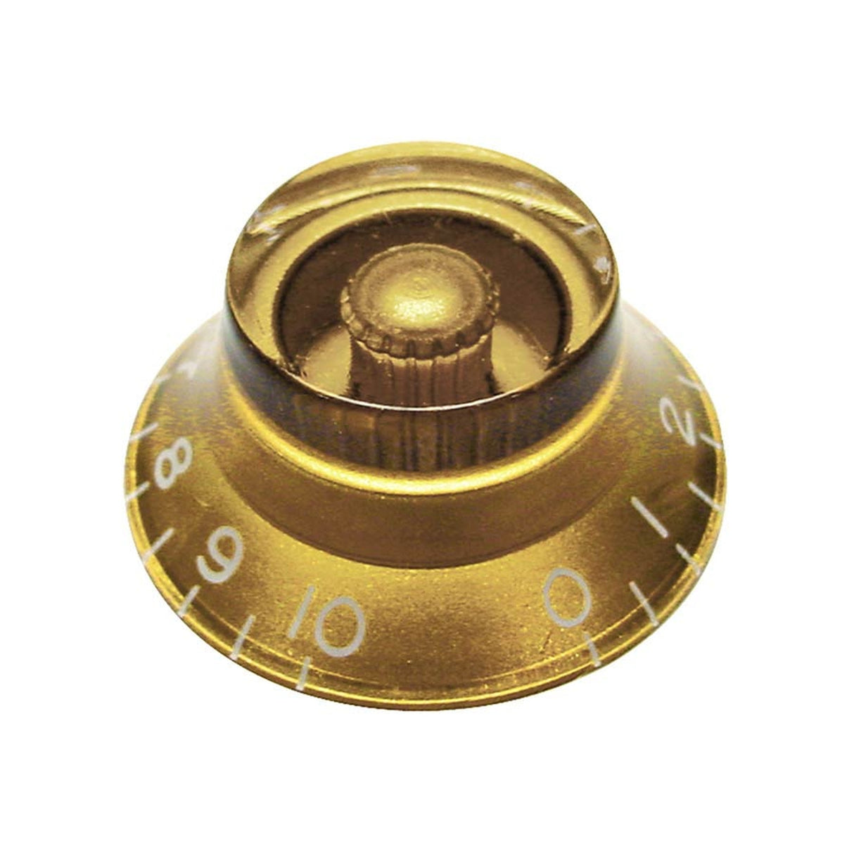 Stijlvolle Boston KG-160 Bell Knop in Transparant Goud