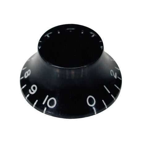 Boston KB-160 bell knob, transparent black