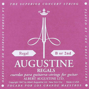 Augustine AUREG-2 B-2 snaar, clear nylon, extra high tension