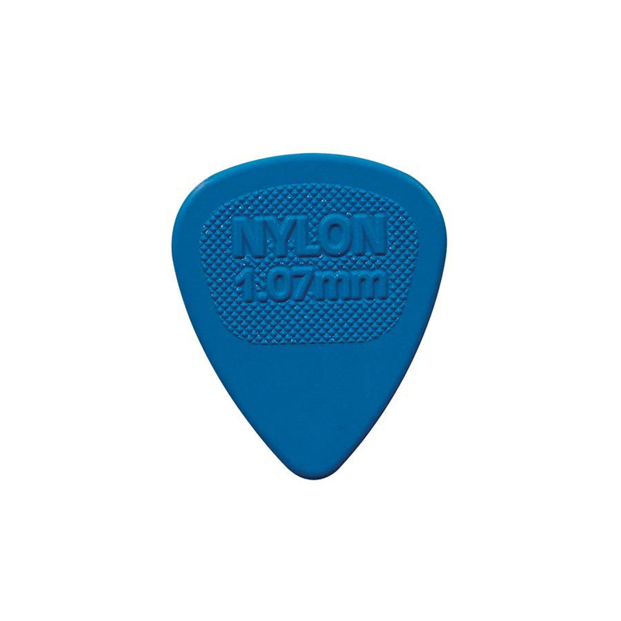 Dunlop 443-R-107 1.07 mm. plectra, nylon, blauw, 72-pack