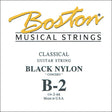 Boston CN-2-BK B-2 snaar for classic guitar, black nylon