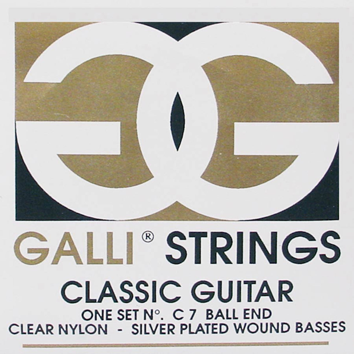 Galli C-007 snaren set classic, normal tension, ball ends, 028-032-040-029-034-044