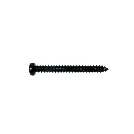 Boston PS-10-B pickup screw, 2,6x25mm, 12pcs, dome head, tapping, black