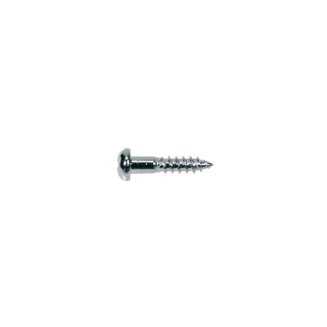 Boston WS-02-C screw, 2,1x10mm, 12pcs, dome head, chrome