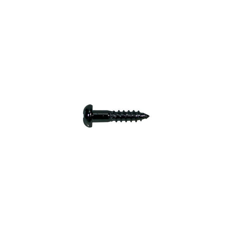 Boston WS-02-B screw, 2,1x10mm, 12pcs, dome head, black