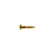 Boston WS-02-G screw, 2,1x10mm, 12pcs, dome head, gold