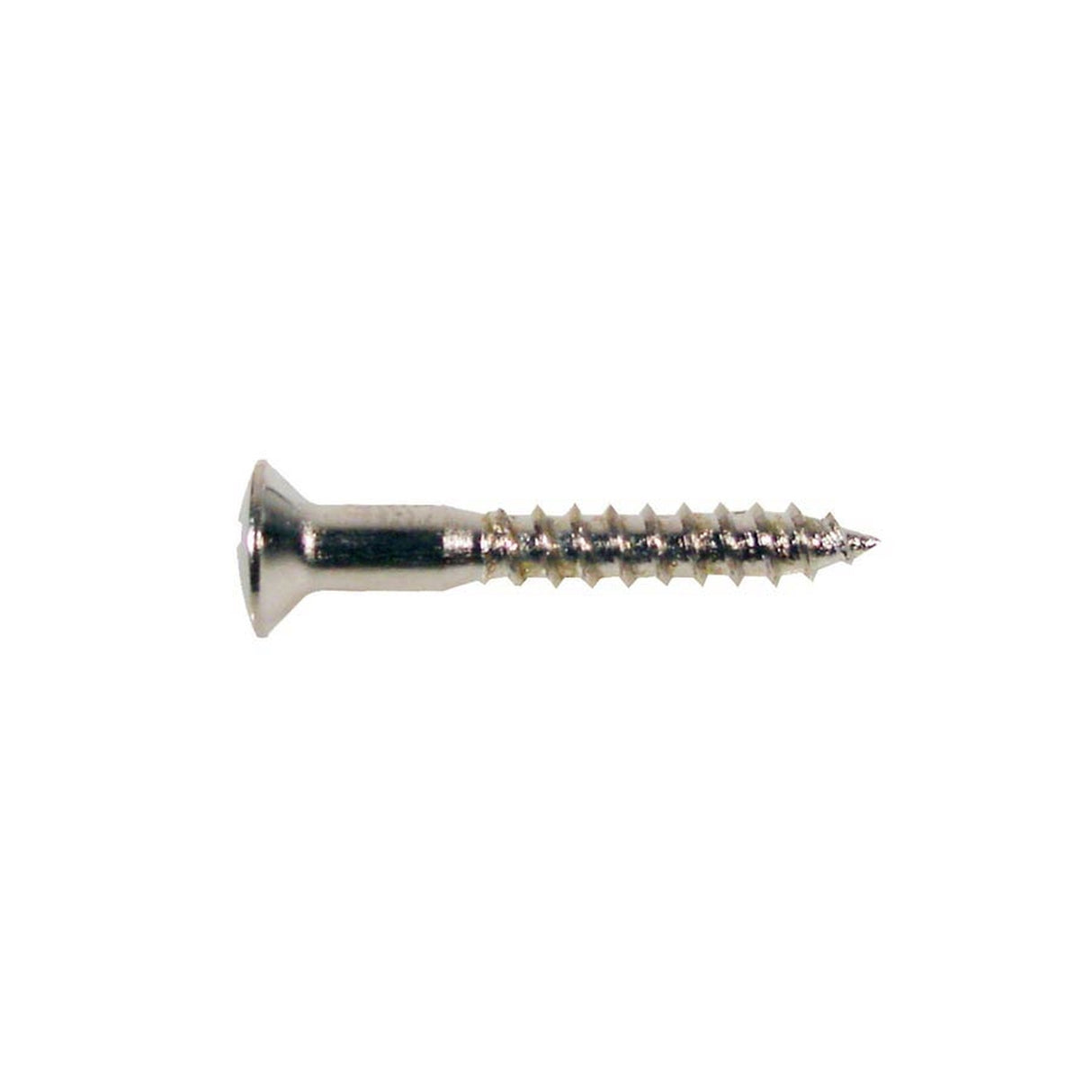 Boston WS-04-N screw, 3,5x25mm, 12pcs, oval countersunk, nickel