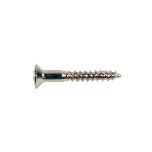 Boston WS-04-N screw, 3,5x25mm, 12pcs, oval countersunk, nickel