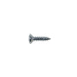 Boston TS-01-C screw, 3x12mm, 12pcs, oval countersunk, tapping, for pickguard, chrome