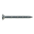 Boston TS-03-N screw, 4x45mm, 12pcs, oval countersunk, tapping, for neck mount, nickel