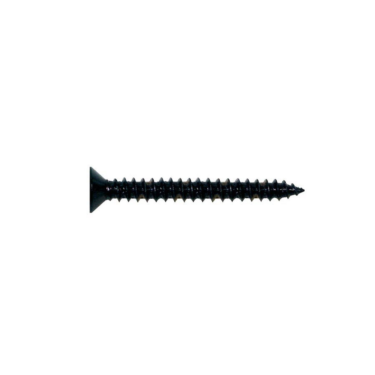 Boston TS-05-B screw, 3,5x25mm, 12pcs, flat countersunk, tapping, black