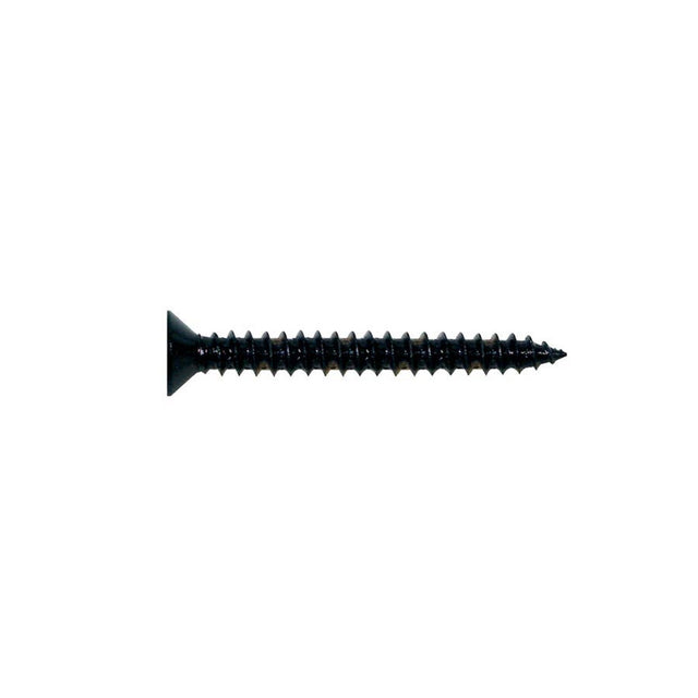 Boston TS-05-B screw, 3,5x25mm, 12pcs, flat countersunk, tapping, black