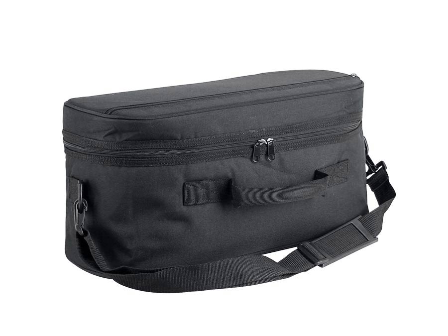 Boston GB-BONG Gigbag voor bongo, zwart cordura, 25 mm gevoerd, met riem, accessoires gig bag
