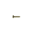 Boston TS-14-M screw, 2,2x6,5mm, 12pcs, dome head, tapping, for trussrod cover and tuners short, brass