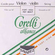 Corelli CO-804-F violin string G-4 4/4, heavy, alliance KF, aluminum-silver alloy