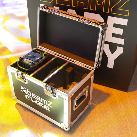 BeamZ Fuze75S LED Spot Moving Head Set van 2 in Flightcase