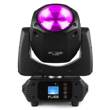 BeamZ Fuze75B LED Beam Moving Head 75W Moving Head met 2° Beam en 12 Kleuren