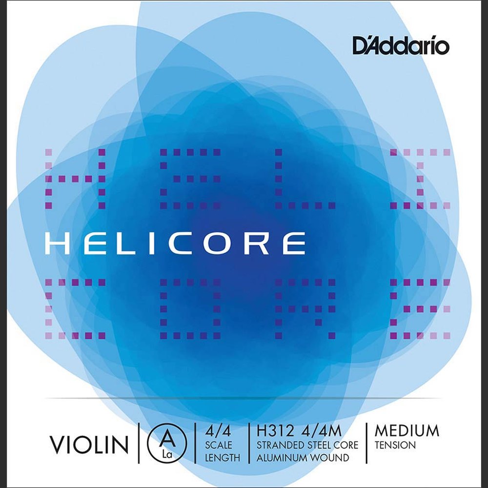 D'Addario H312-44M violin string A-2 4/4, medium, aluminum wound