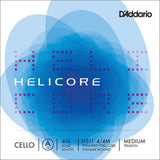 D'Addario H511-44M cello string A-1 4/4, medium, titanium