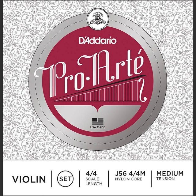 D'Addario J56-44M violin string set 4/4, medium