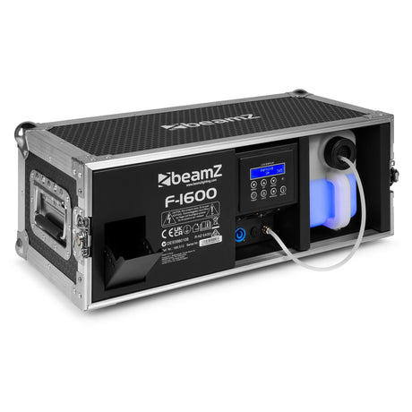 beamZ F1600 Fazer 1600W in Flightcase met DMX en Instelbare Ventilator